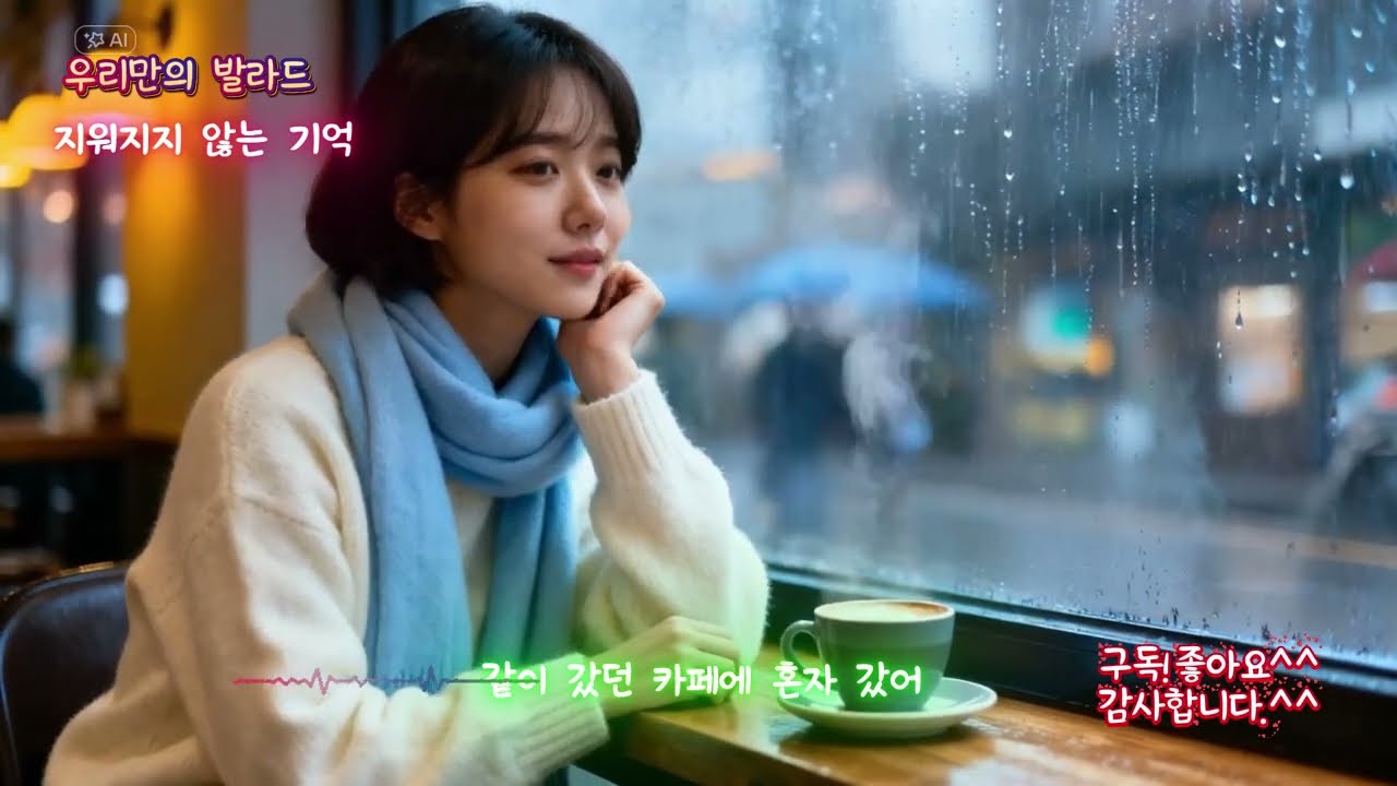 🎶 지워지지 않는 기억 #발라드 #음악 #국내발라드모음#감성발라드 #감성음악  #그리움 #노래 #8090락발라드