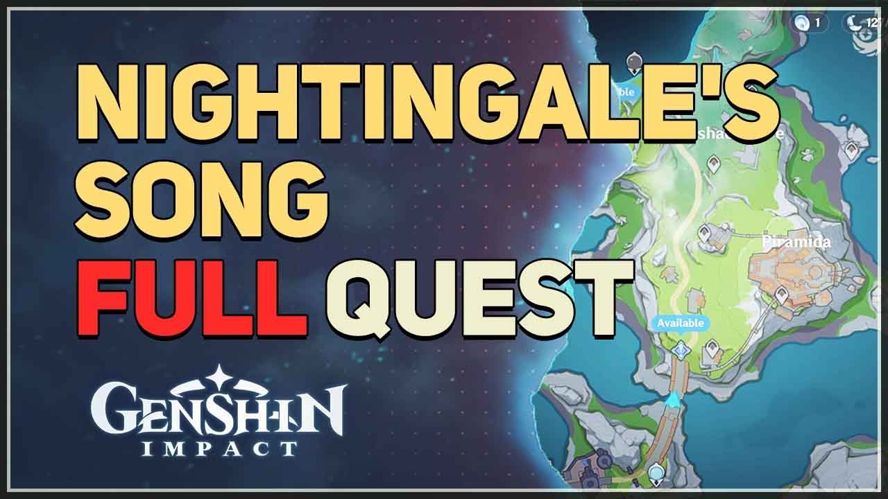 Nightingale's Song FULL QUEST Genshin Impact