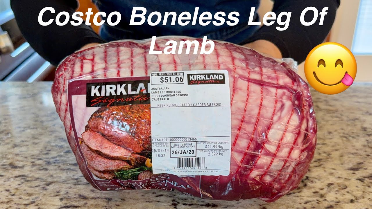 Costco Boneless Leg Of Lamb  / Costco 2025 / Costco Meat / Boneless Leg of Lamb Recipe / ASMR 