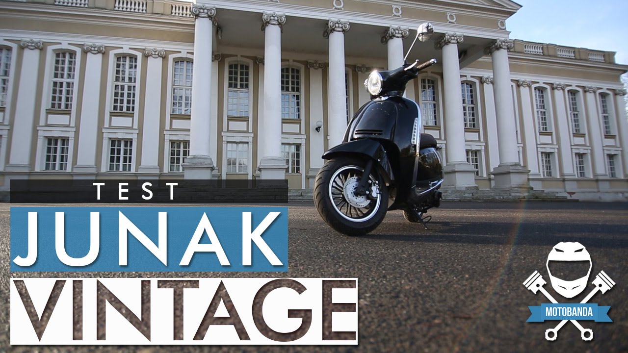 Niecodziennie Elegancki Prawie Włoski Skuter zza Wielkiego Muru - Junak Vintage test
