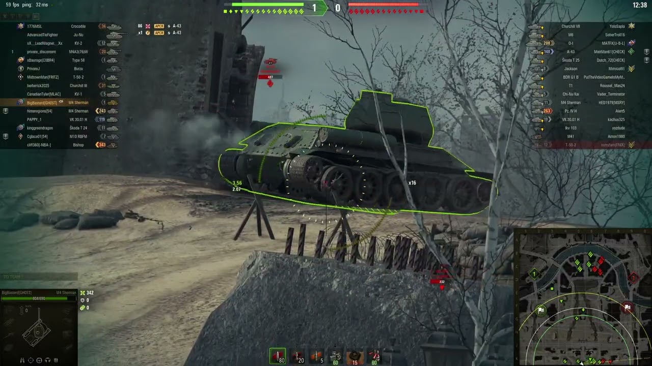 M4 sherman gameplay