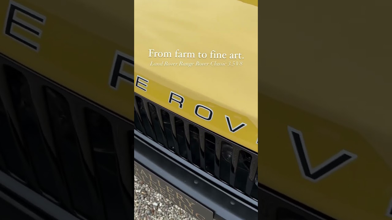 𝟏𝟗𝟖𝟐 𝐋𝐚𝐧𝐝 𝐑𝐨𝐯𝐞𝐫 𝐑𝐚𝐧𝐠𝐞 𝐑𝐨𝐯𝐞𝐫 𝐂𝐥𝐚𝐬𝐬𝐢𝐜 𝟑.𝟓 𝐕𝟖 🇬🇧