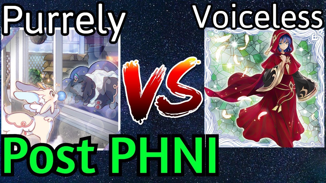 Purrely Vs Voiceless Voice Post PHNI Yu-Gi-Oh!