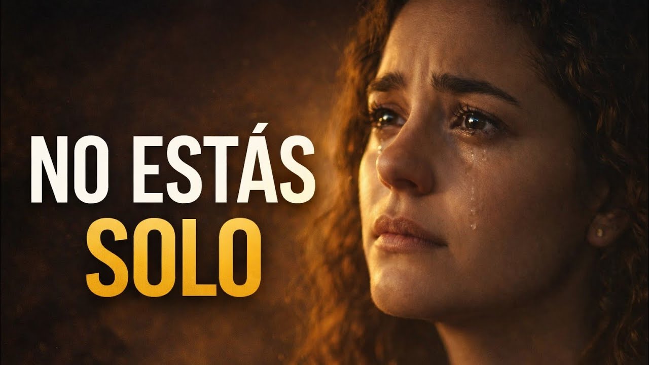 Para quien llora en silencio… Dios está contigo