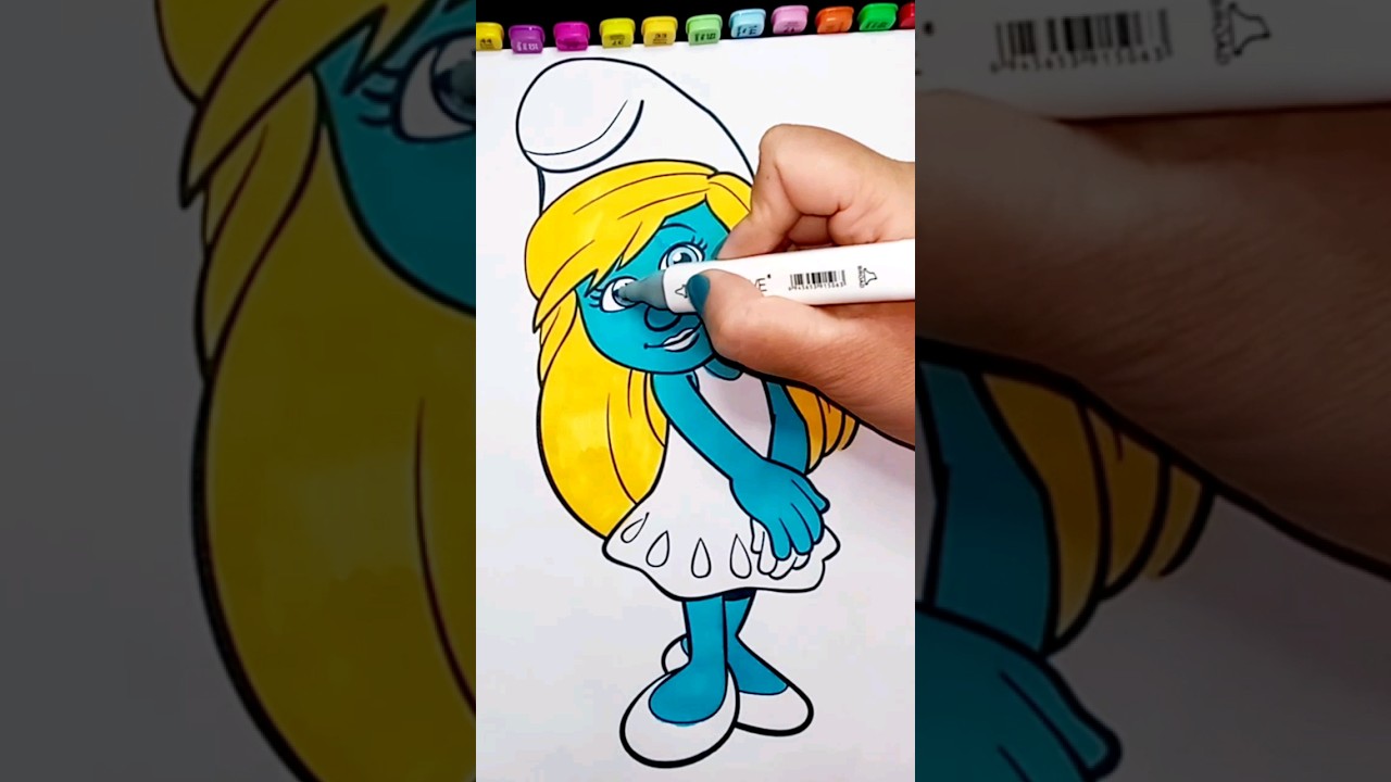 Desenho Infantil Smurfs #desenhoinfantil #drawdolls #drawing #picture #draw #coloring #art #сурет