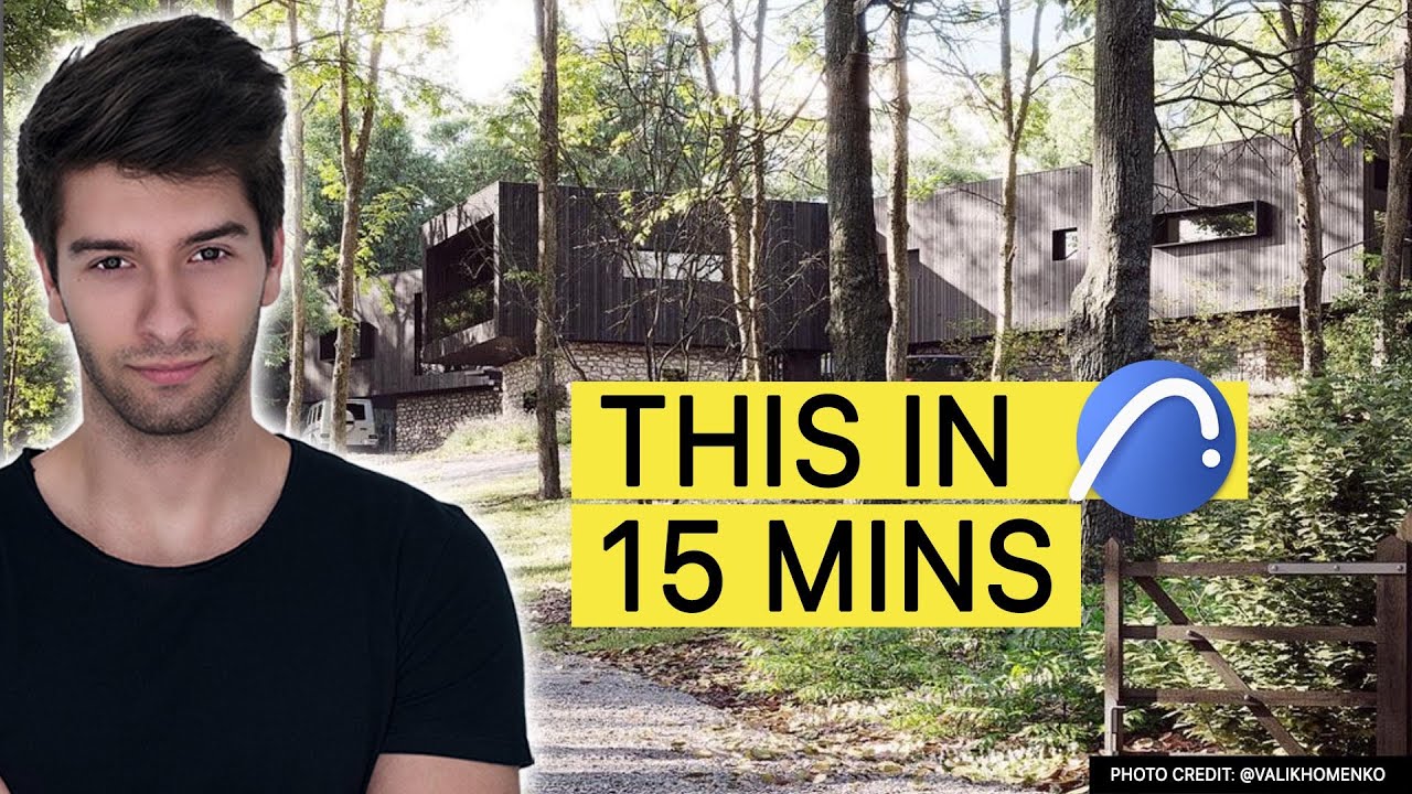 ArchiCAD Basic Tutorial Make This House in 15 Minutes