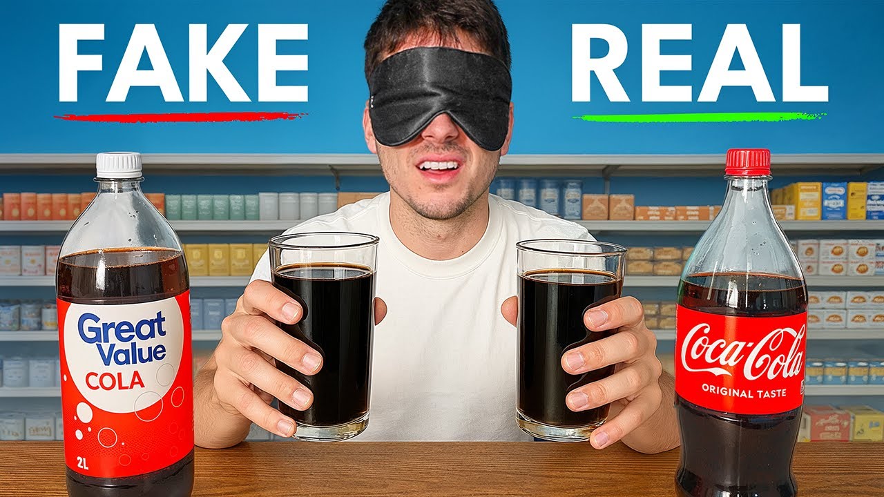 Testing Name Brand vs Walmart Food!