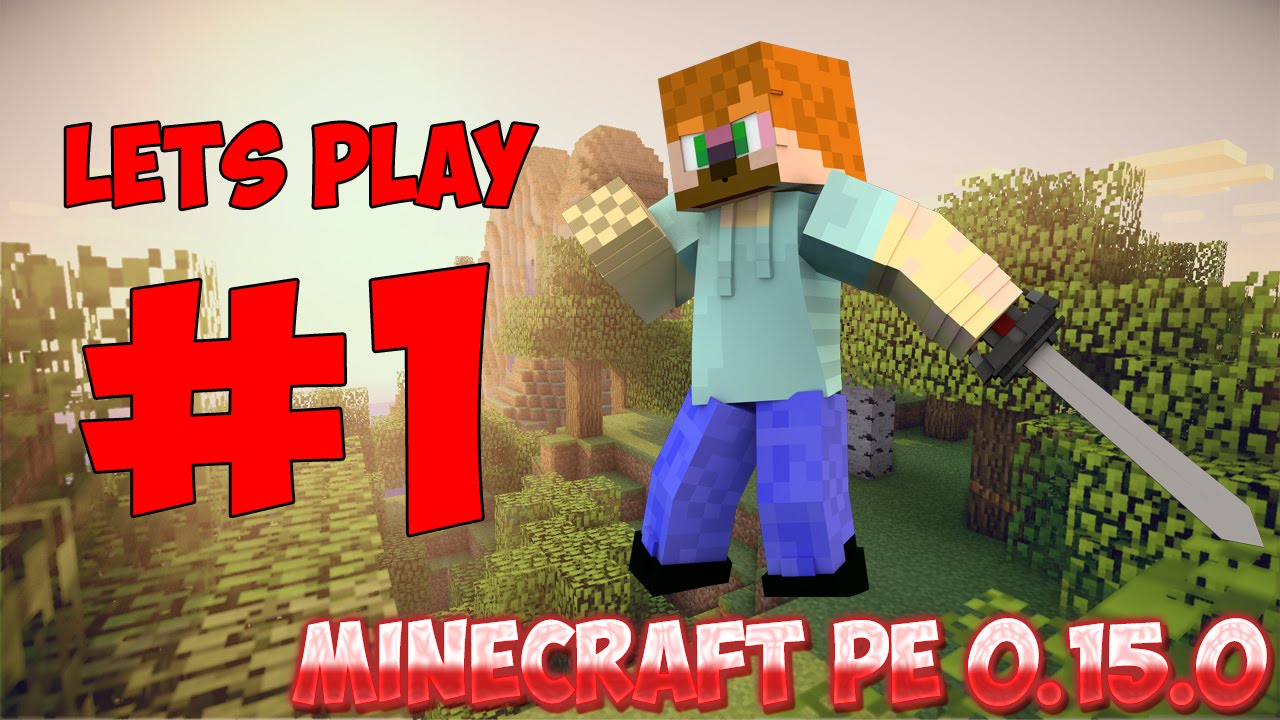 Выживание в Minecraft pe 0.15.0 build 3 #1