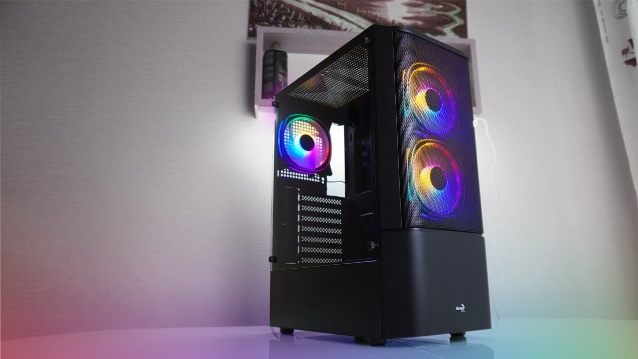 Бюджетный корпус с сеткой. [ AEROCOOL Quantum Mesh ]
