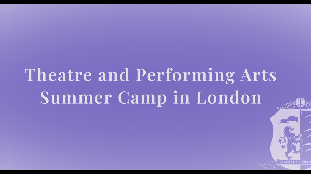 Want to train with real West End actors? | Bucksmore Education | Academic Summer Courses