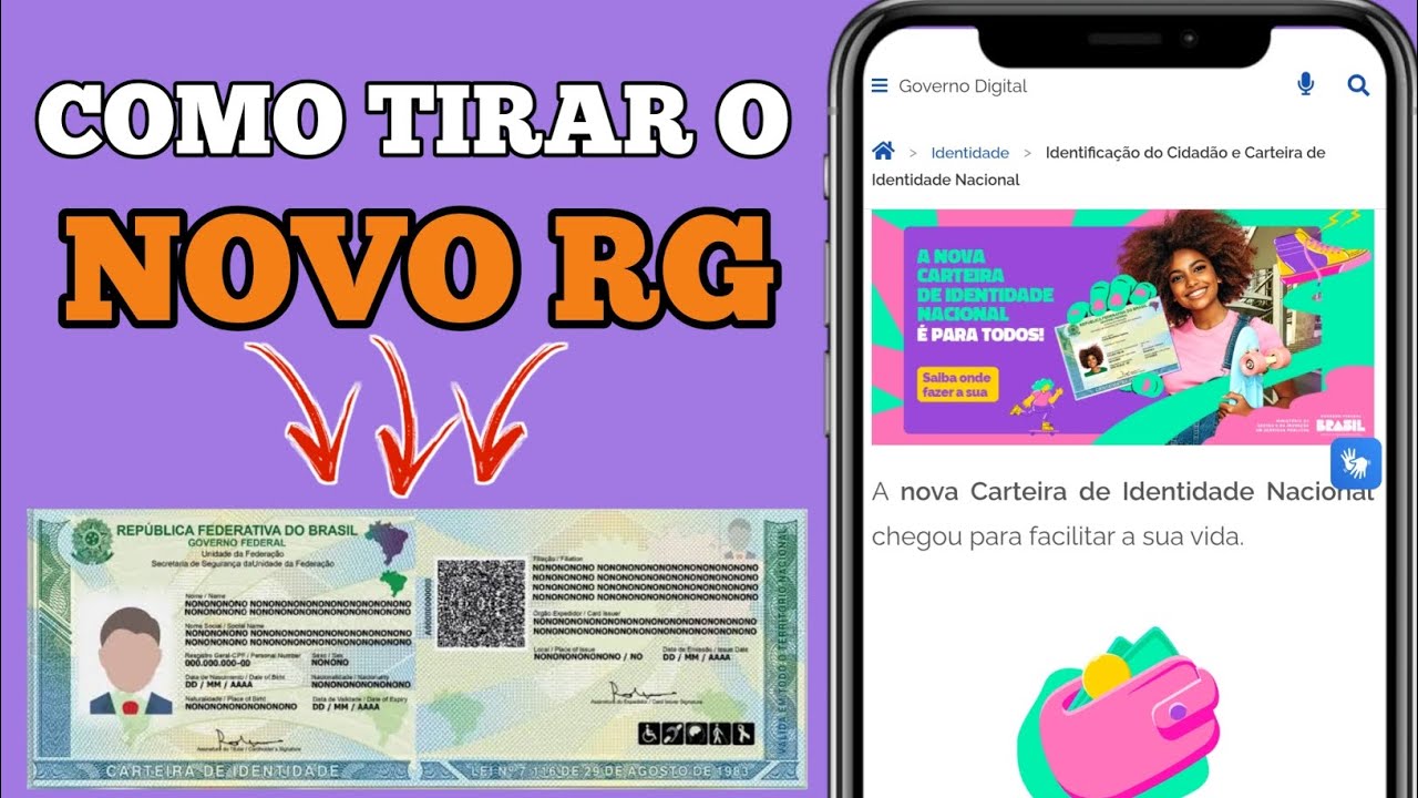 COMO SOLICITAR O NOVO RG NOVA CARTEIRA DE IDENTIDADE 2025