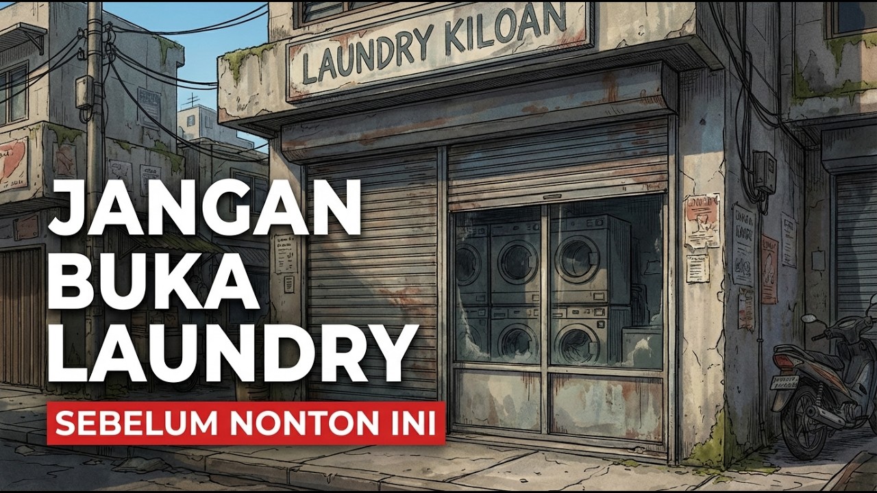 USAHA LAUNDRY CEPAT BALIK MODAL ATAU MESIN PENGHANCUR TABUNGAN