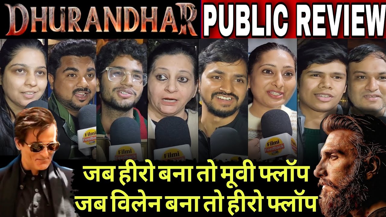 Dhurandhar movie Public review | Day 12 Dhurandhar Public Reaction | Akshay Khanna | Ranveer singh
