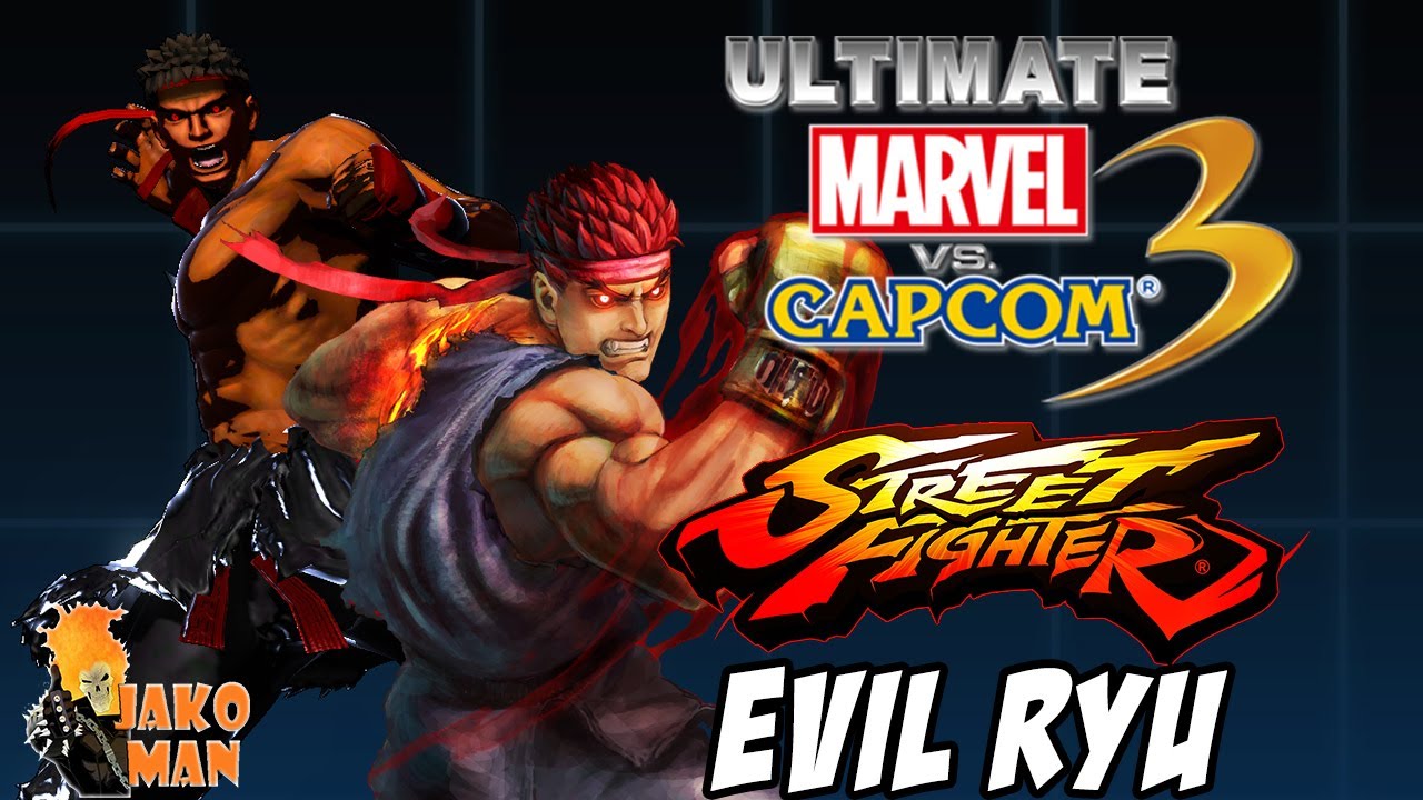 UMVC3 Mods - Evil Ryu (Street Fighter)