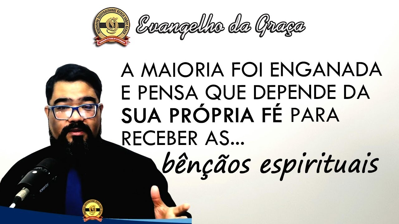 É POSSÍVEL SER NOVA CRIATURA SEM CRER? | Evangelho da Graça