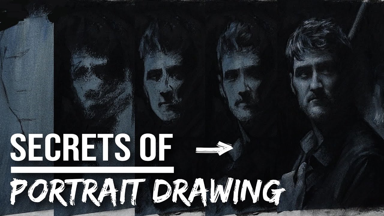 How to IMPROVE THE LIKENESS IN YOUR PORTRAITS - Charcoal Drawing Tutorial