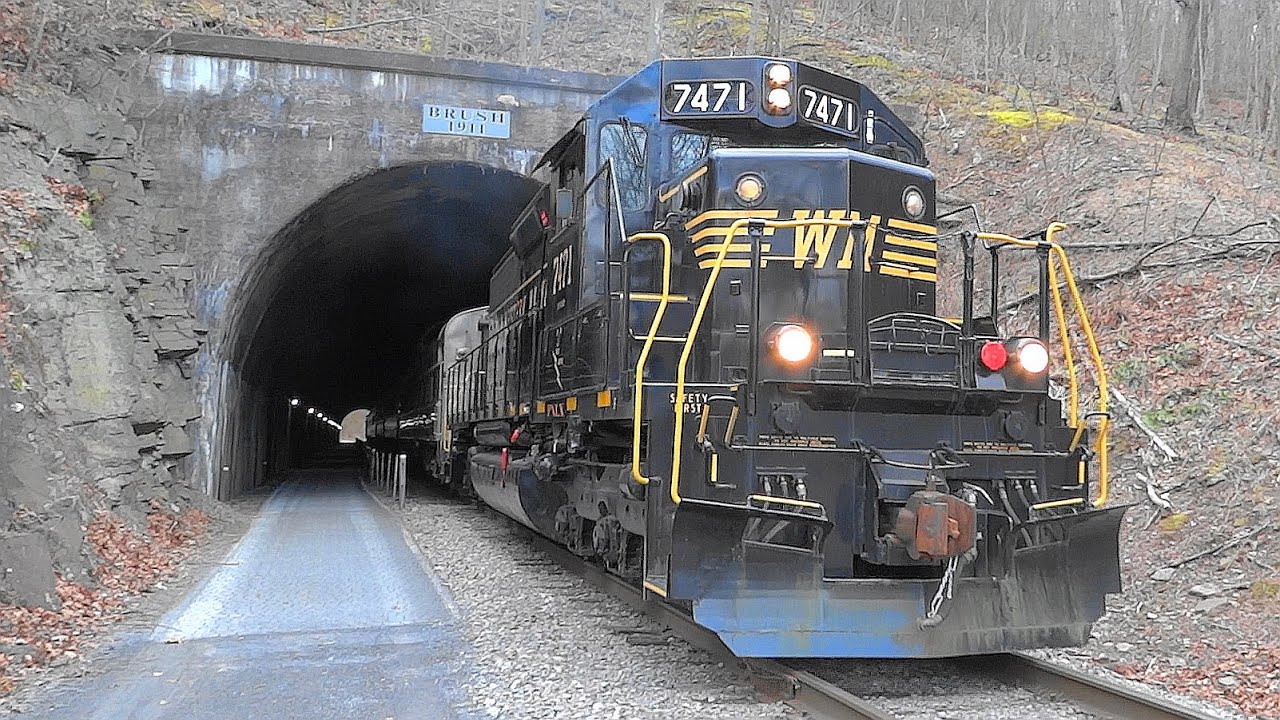 Ex- Georges Creek WM 7471 Blows its M5 Near Brush Tunnel