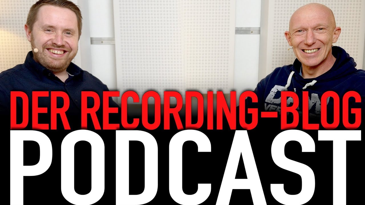 Mach mal lauter & gib uns einen Namen: Der Recording-Blog Podcast startet