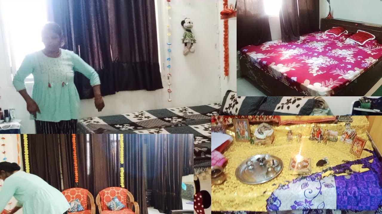 मॉर्निंग में कैसे करती हूं 1 घंटे में सारा काम आज शीतला अष्टमी के दिन मंदिर में लगी हुई आग