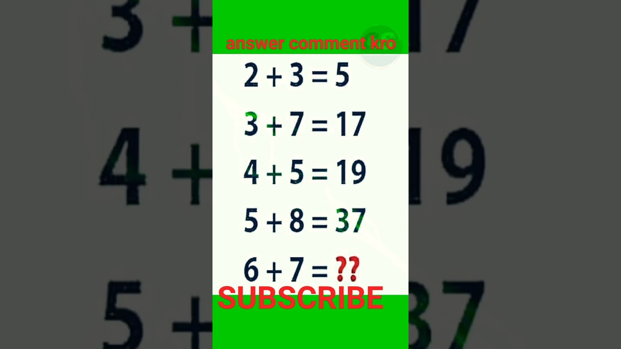 MATHS QUESTION❓||🤔🤔#shorts #youtubeshorts #mathstricks #mathshorts #education #shortfeed #mathspuzz