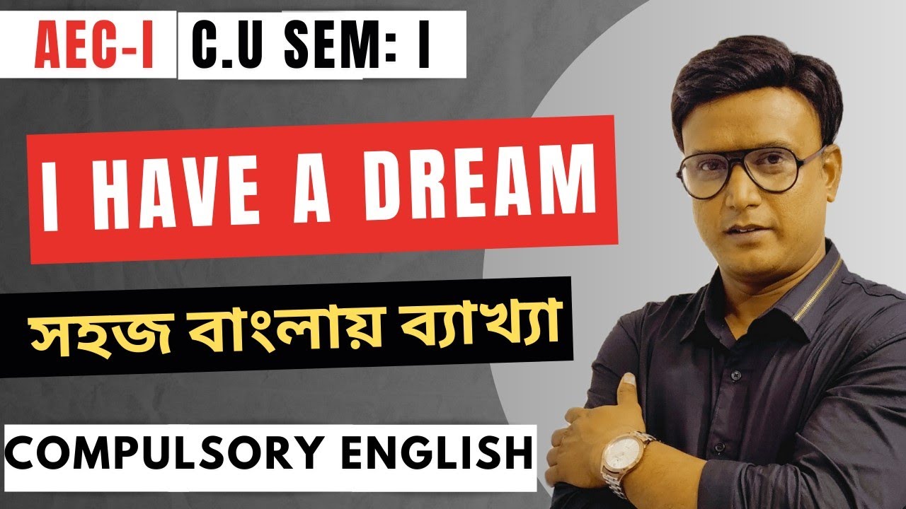 I have a Dream by Martin Luther King Jr / c.u compulsory English II Semetser-1, AEC-1