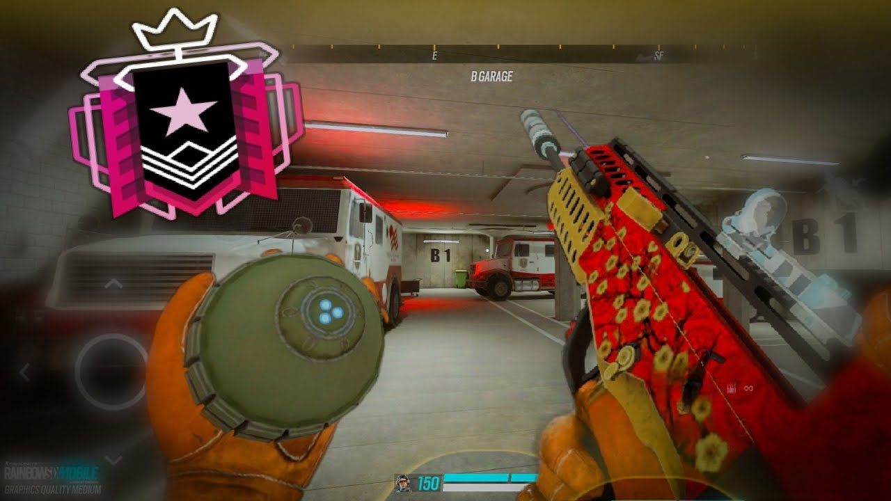 How a Pro CLUTCHES in Champion RANKED (R6 Mobile)