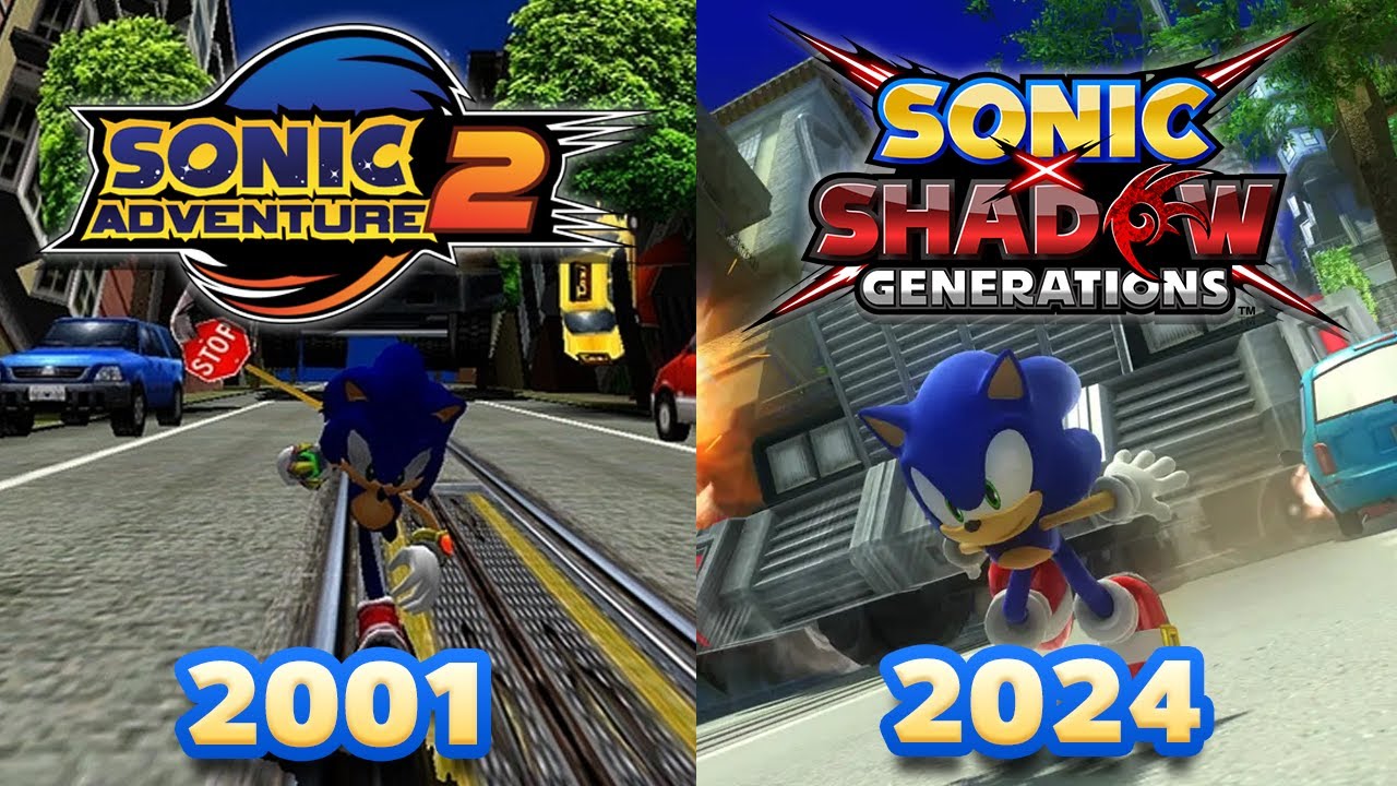 SONIC X SHADOW GENERATIONS - Generations of Stages #2 (Deleted Trailer)