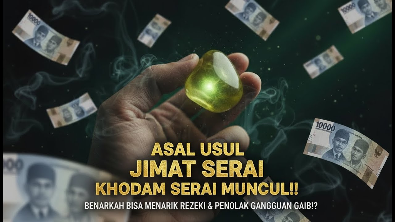 AKHIRNYA TERBONGKAR!! ASAL USUL JIMAT BATU MUSTIKA SERAI | BENARKAH BISA MENARIK REZEKI??