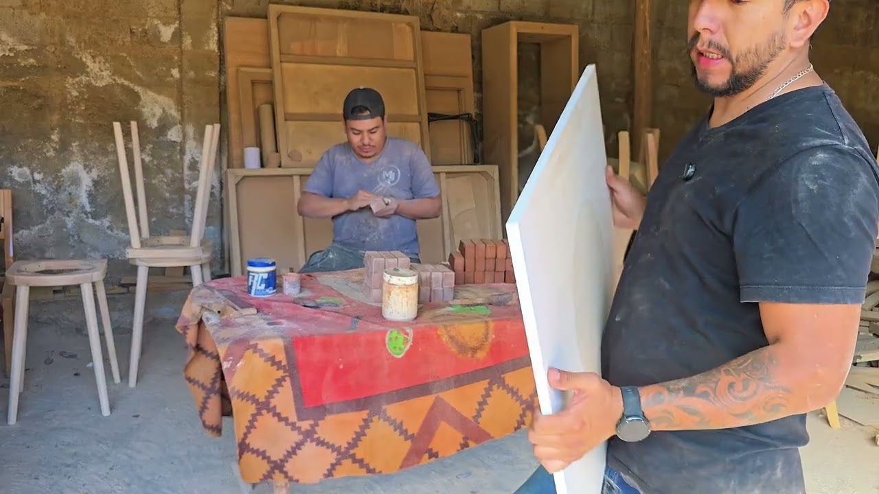 Acabado Tipo Mármol en Madera Paso a Paso 