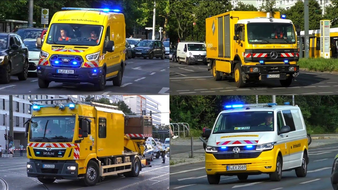 [🚊𝗭𝗨𝗦𝗔𝗠𝗠𝗘𝗡𝗦𝗧𝗢𝗦𝗦 𝗭𝗪𝗘𝗜𝗘𝗥 𝗧𝗥𝗔𝗠𝗦🚨] Einsatzfahrten 》BVG-Entstörungsdienst & Berliner Feuerwehr
