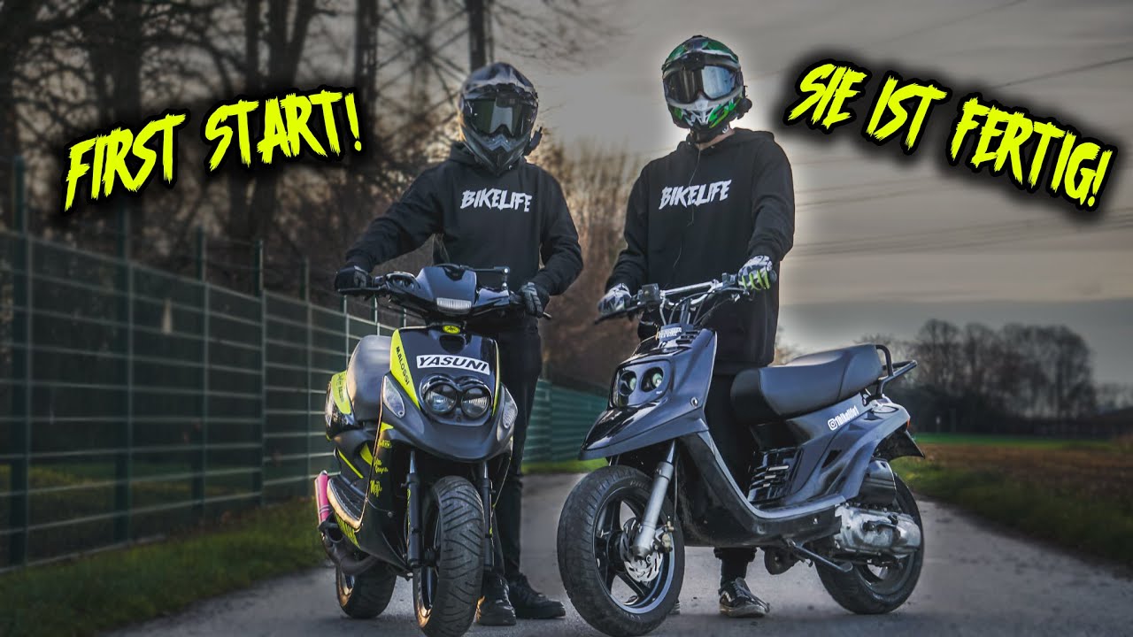 Mbk Booster Rebuild! 😈 | Part 2 | Der Zusammen bau + First Start! |