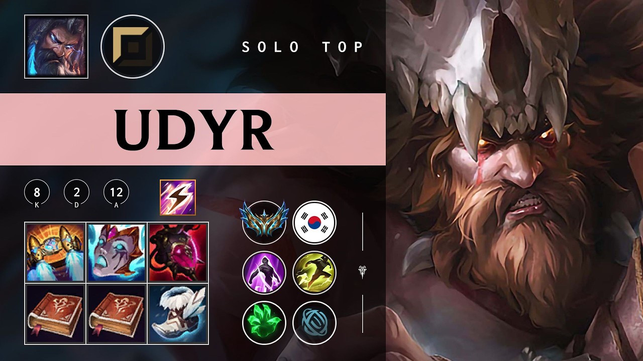 Udyr Top vs Varus - KR Challenger Patch 26.06