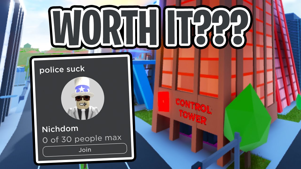 Are VIP Servers WORTH It? (Roblox Jailbreak)