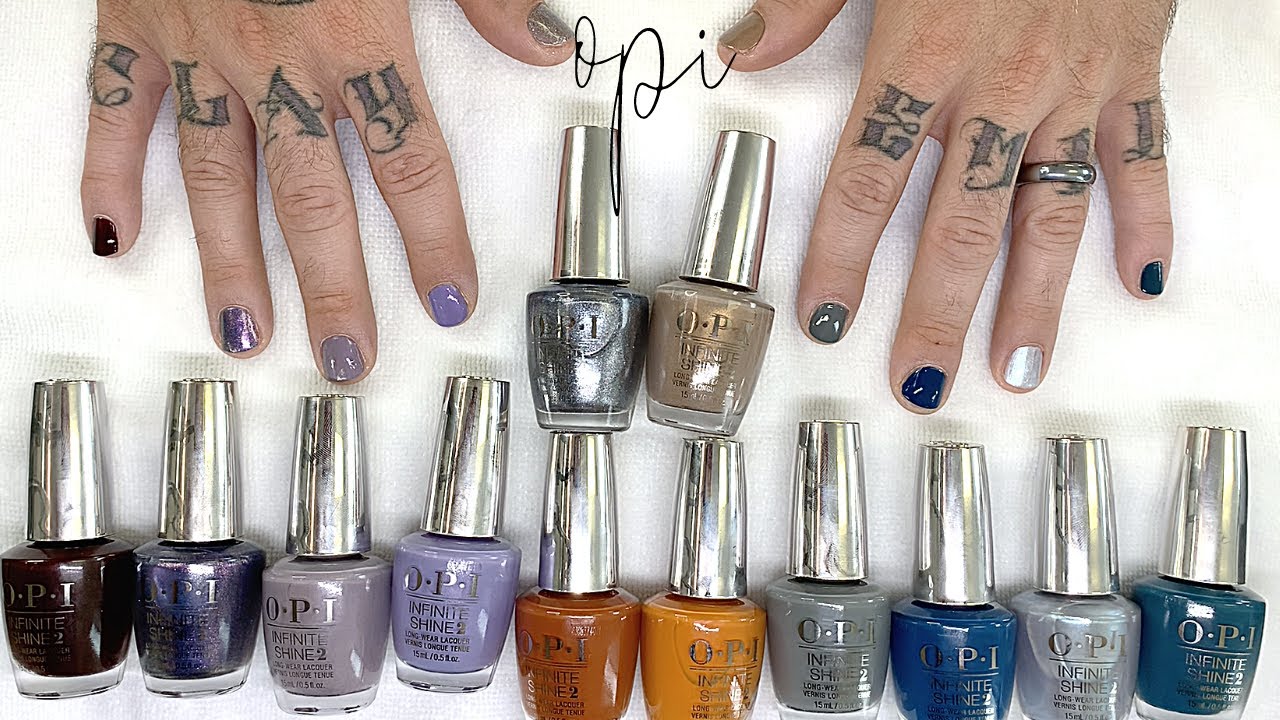 OPI | Muse of Milan Collection Fall 2020 | Infinite Shine LIVE SWATCH and more!