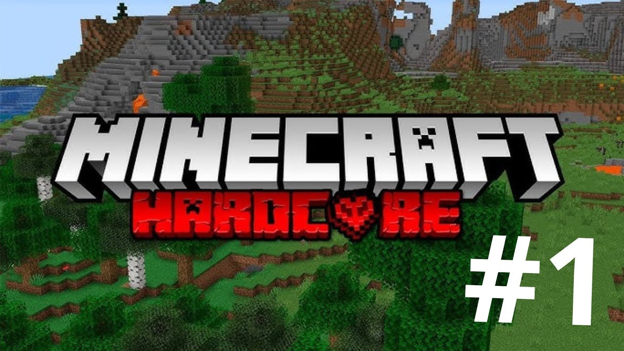 PRIMEIRA VEZ NO MINECRAFT HARDCORE! Minecraft Hardcore #1