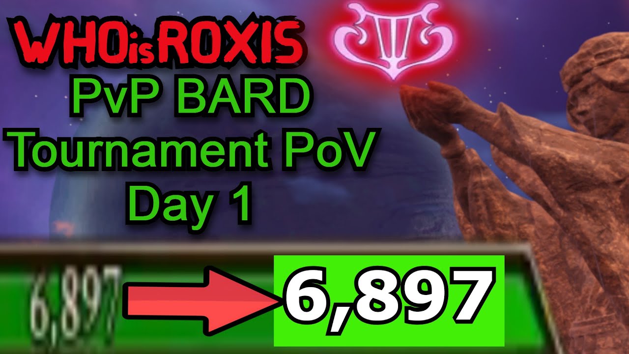 Bard PvP - Tournament Winner PoV  - Day1 $1000 Polar Tournament - Ashes of Creation - Arena - 8vs8