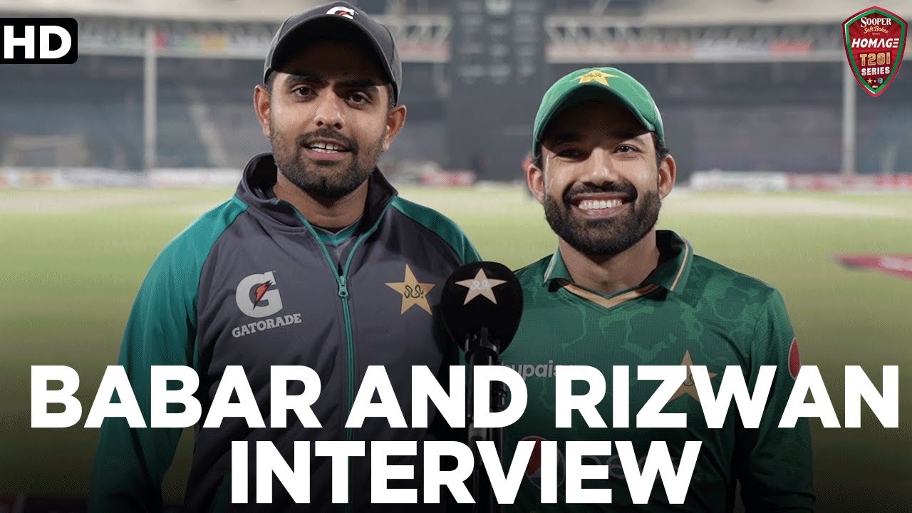 Babar Azam and Muhammad Rizwan Interview | Pakistan vs West Indies | PCB | MK1L