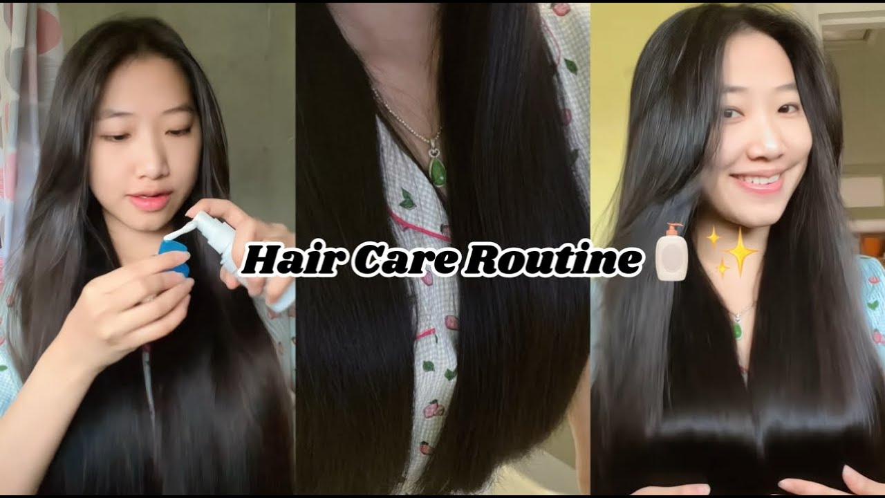 Hair Care Routine 🧴✨🤍