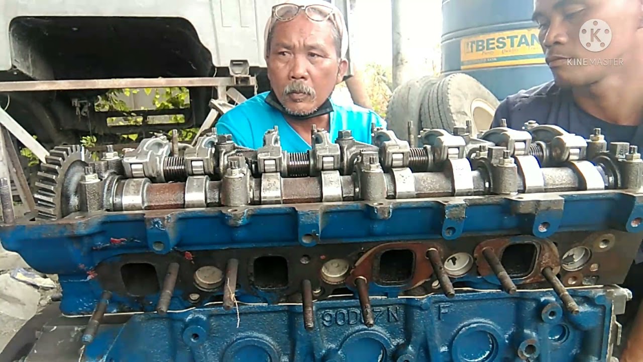 4HF1 engine assemble part 2 install chylender head, camshaft gear,tune'up and start da engine.