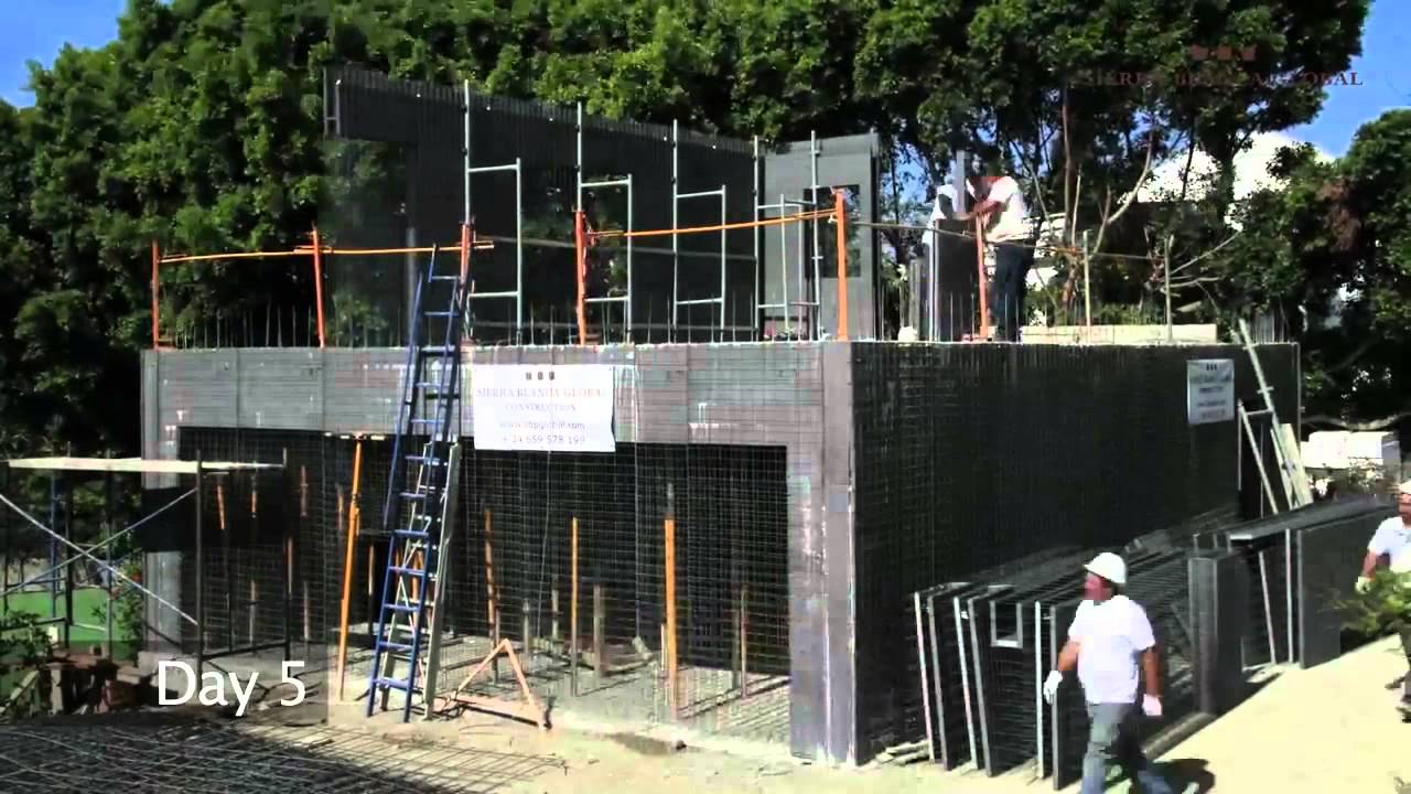 Bloc coffrant isolant SISMO - construction de villas BBC et passives