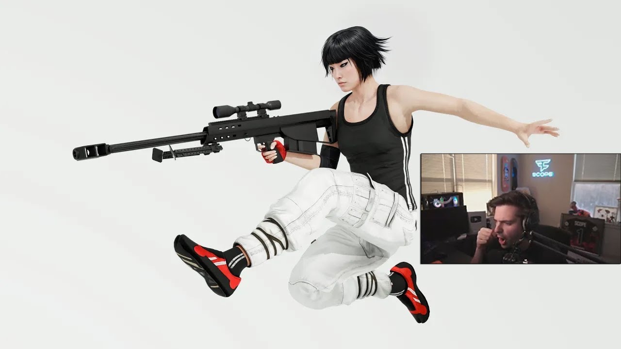 Реакция Scope на Finis Coronat Opus — монтаж снайперской стрельбы в стиле Mirror's Edge