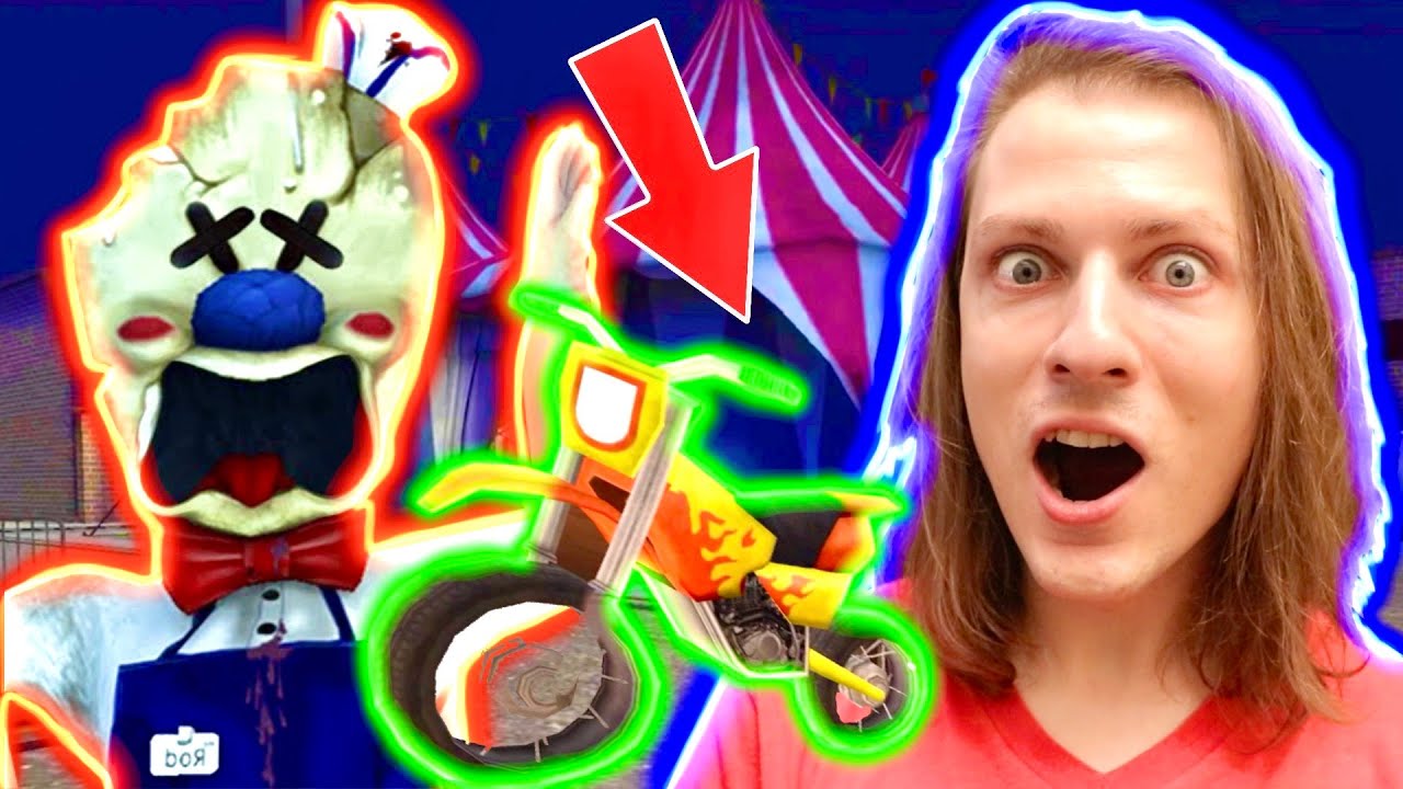 ICE SCREAM CHAPITRE 3 : JE TERMINE EN MOTO LE MODE PRACTICE DU GLACIER PSYCHOPATHE ! Délires de Max