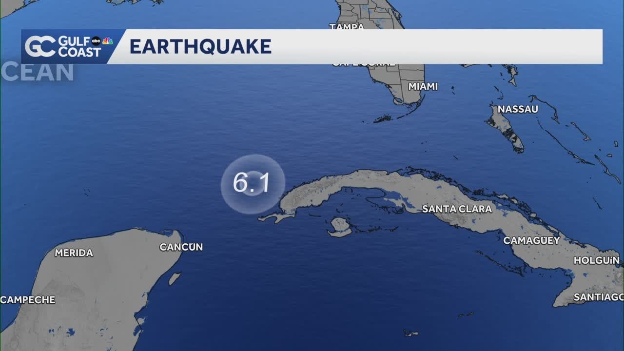 6.1-magnitude earthquake near Cuba causes shaking to be felt across Florida