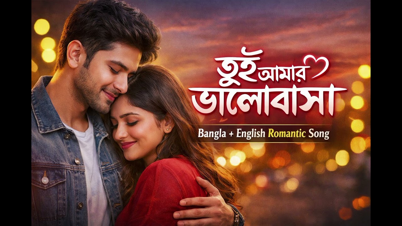 Tui Amar Bhalobasha ❤️ | Romantic Bangla English Song