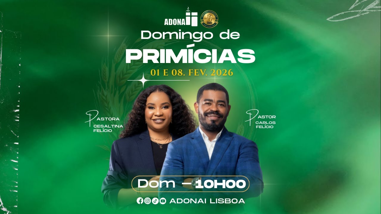 D0MINGO DE PRIMÍCIAS