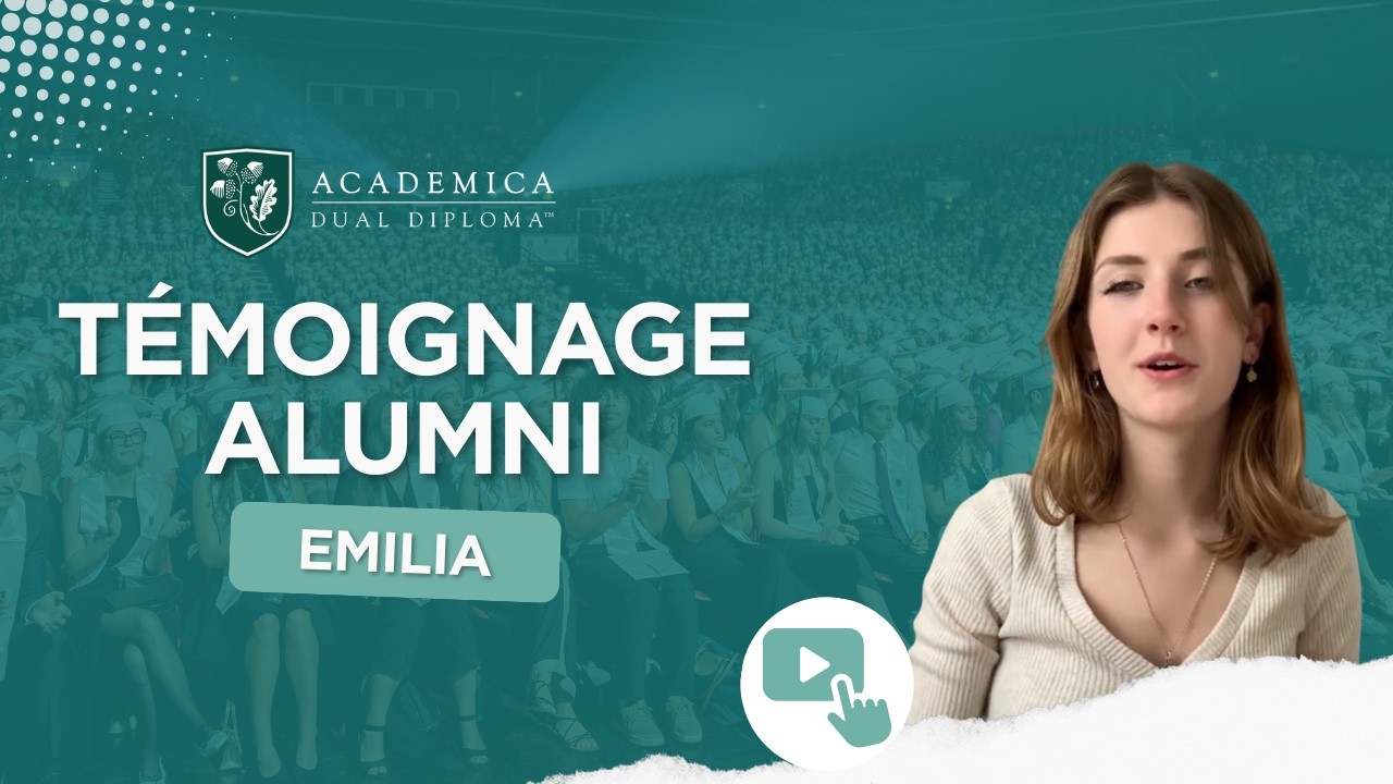 Témoignage : Emilia, élève partenaire du programme Dual Diploma Academica™
