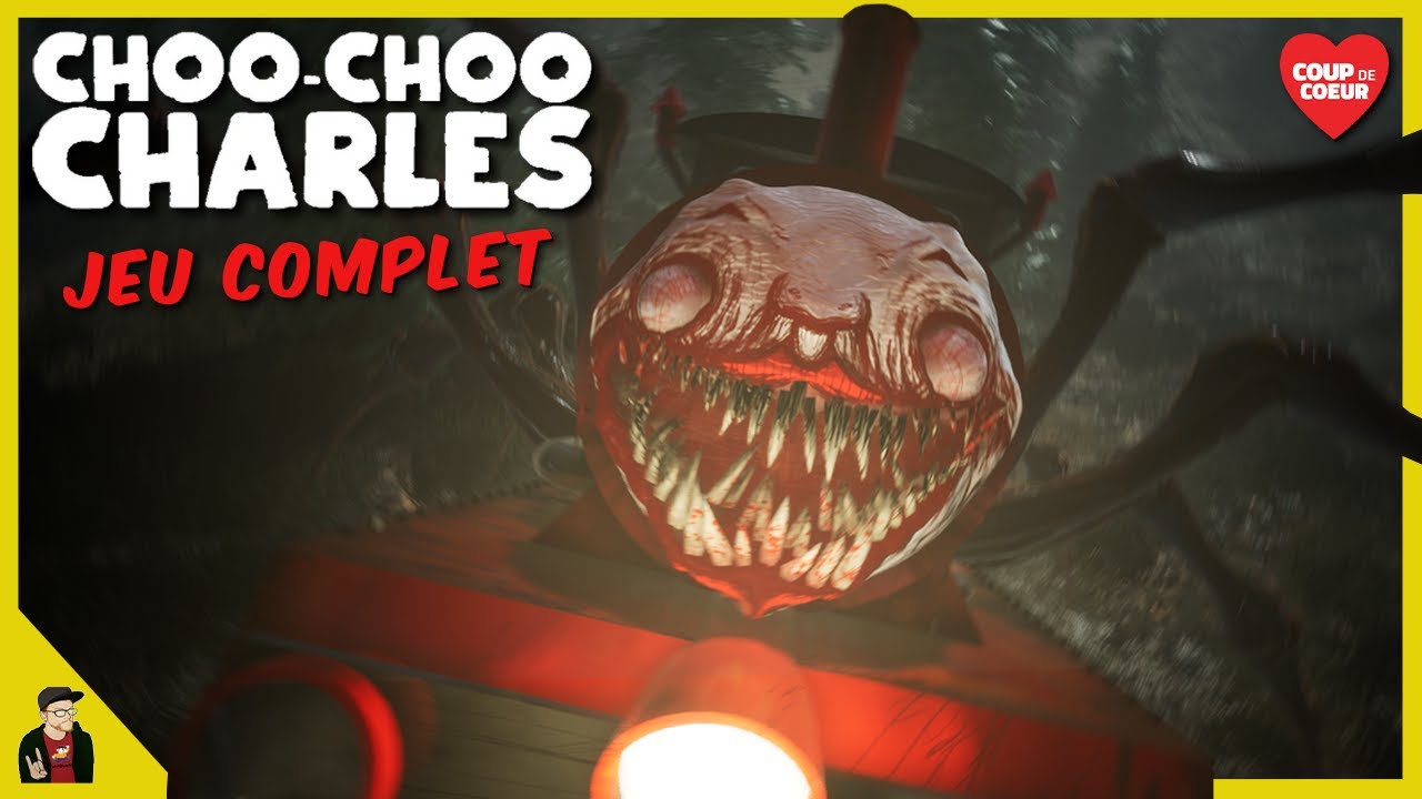 UN TRAIN ARAIGNÉE TERRIFIANT VEUT ME BOUFFER !! || Choo Choo Charles - Jeu Complet 100% FR