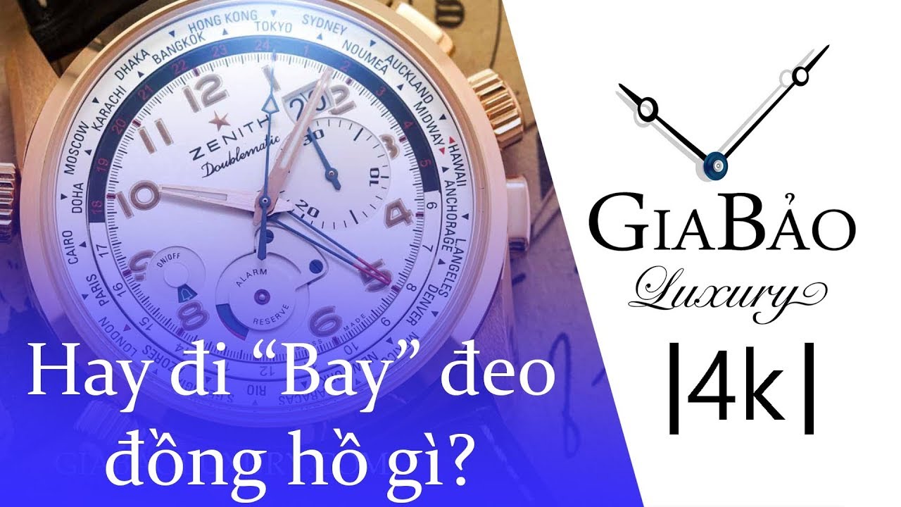 Review trên tay đồng hồ Zenith Pilot Doublematic - Chiếc đồng hồ hoàn hảo dành cho phi công