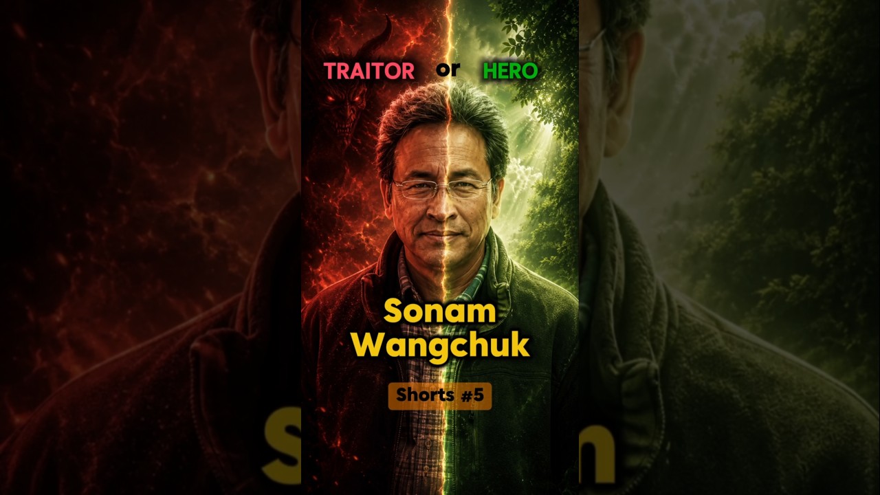 The Man Who Made Glaciers in Ladakh... Is Now on Hunger Strike | Sonam Wangchuk #sonamwangchuk