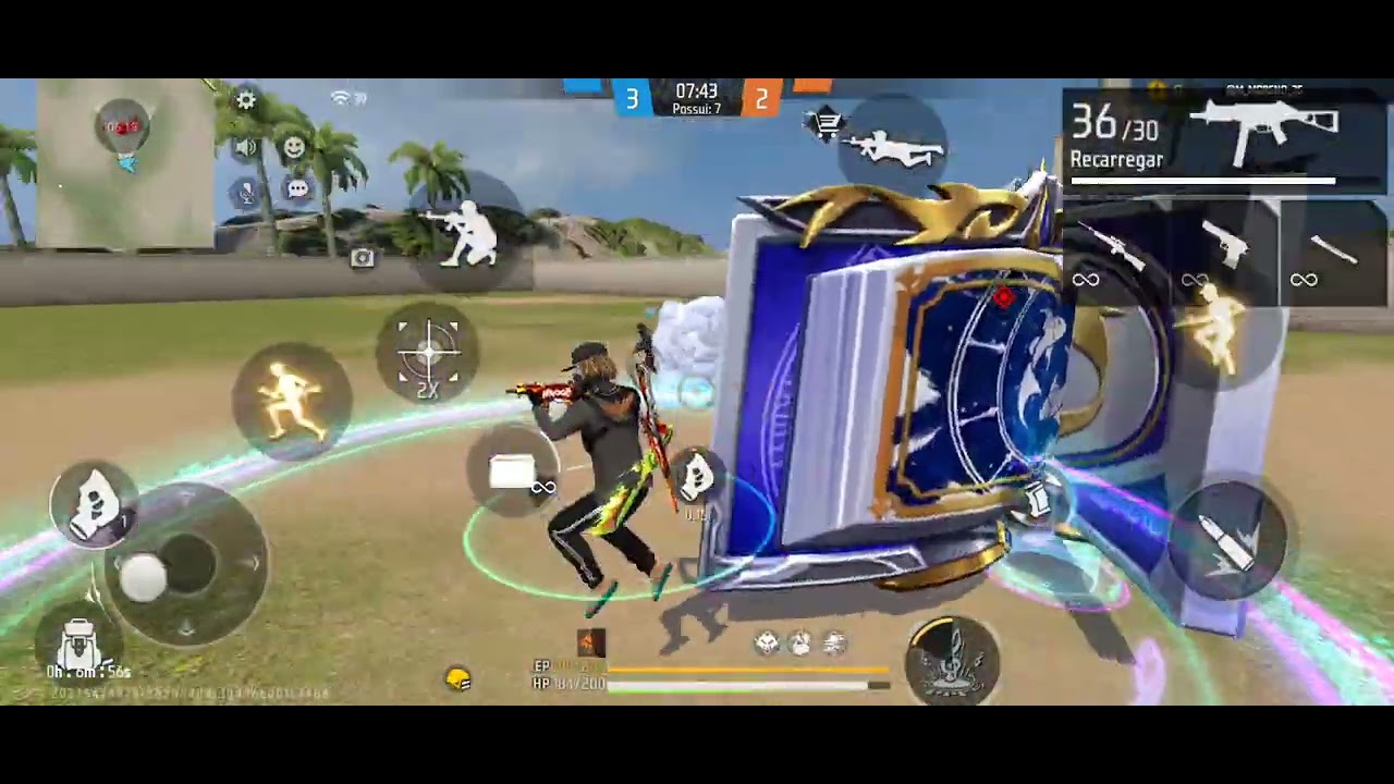 Fui x1 com meu amigo tropa humilhe ele!!